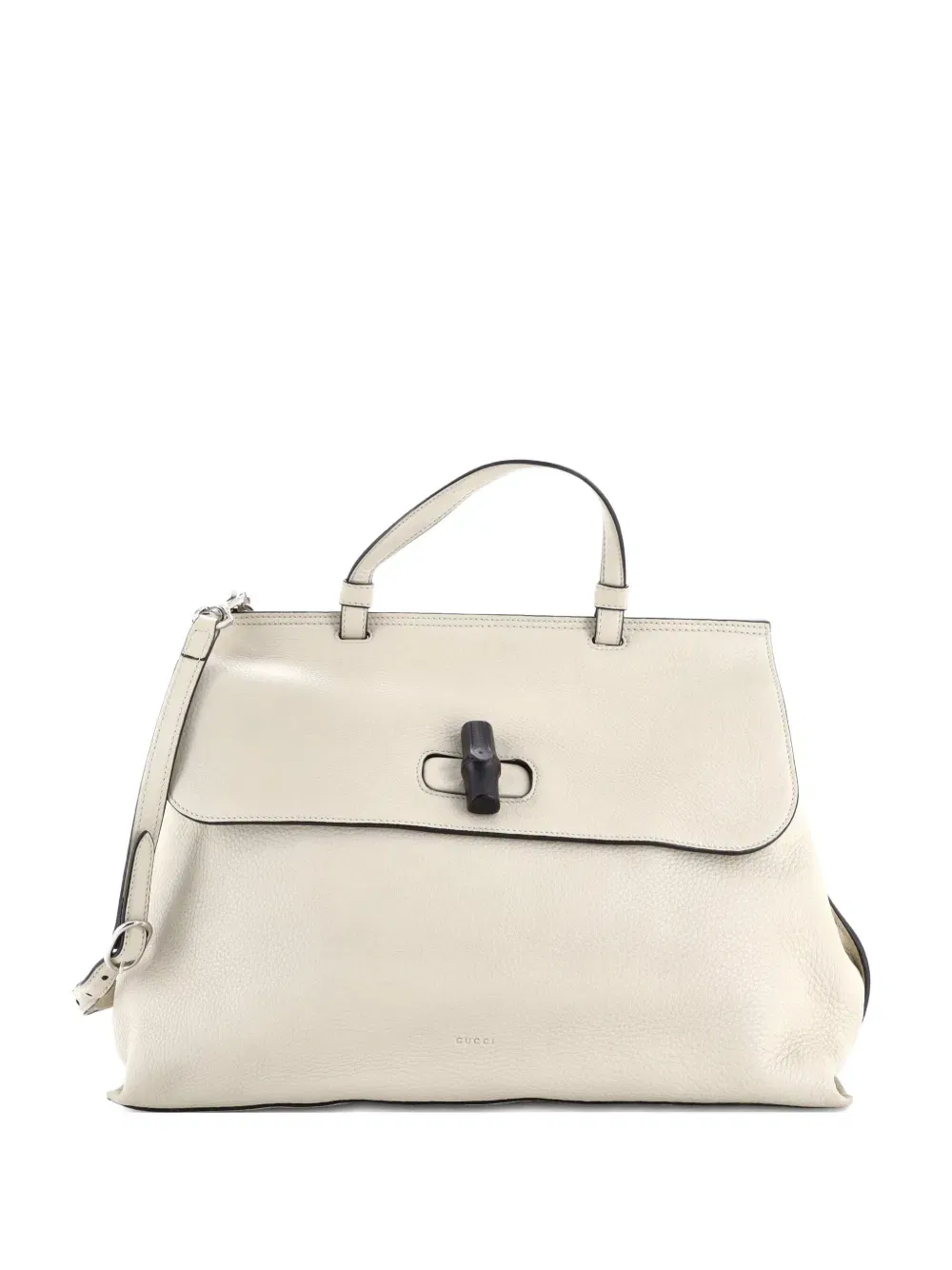 Bamboo Daily Top Handle Bag Leather Large satchel