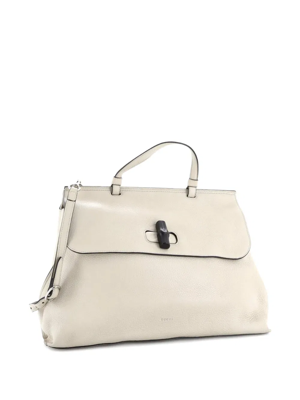 Bamboo Daily Top Handle Bag Leather Large satchel
