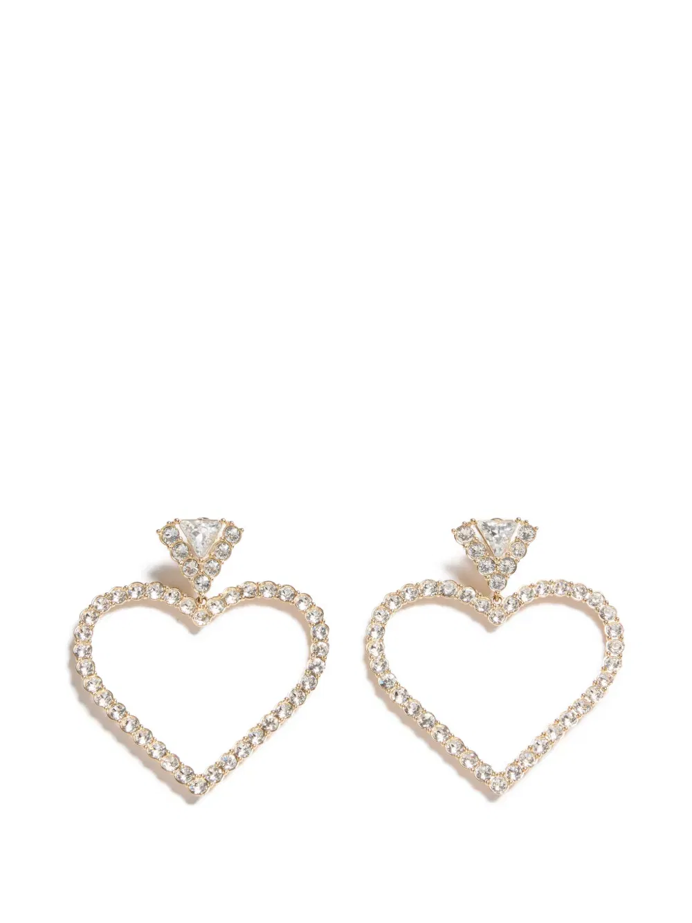 Coeur Royal earrings in metal and Swarovski® crystals
