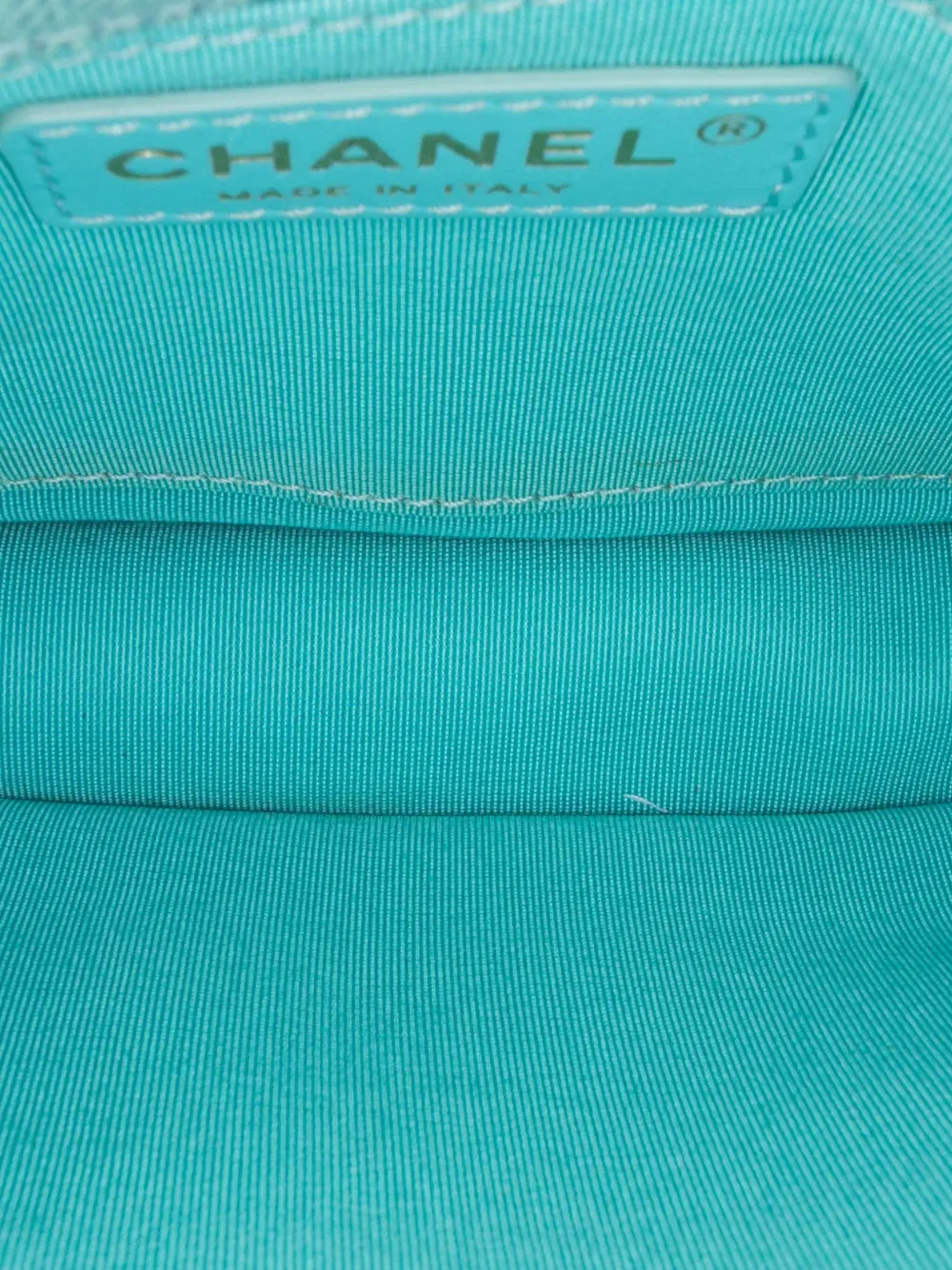 2021 Mini CC Quilted Denim Messenger Flap crossbody bag