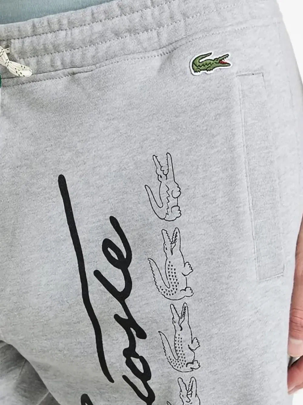 printed Heather track pants