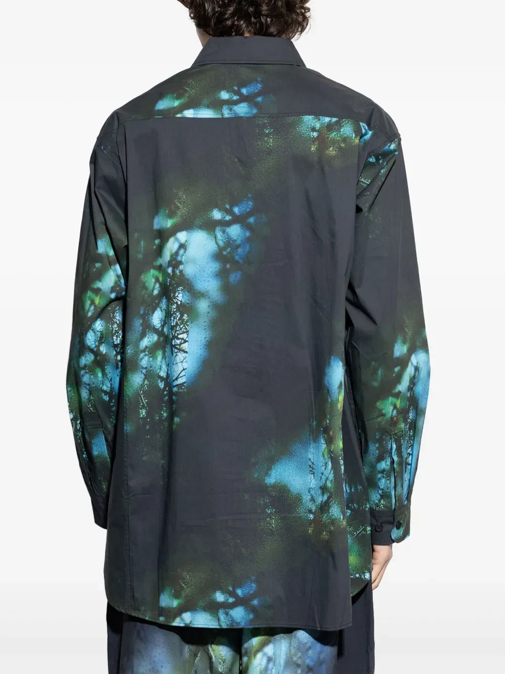 stretch-cotton shirt