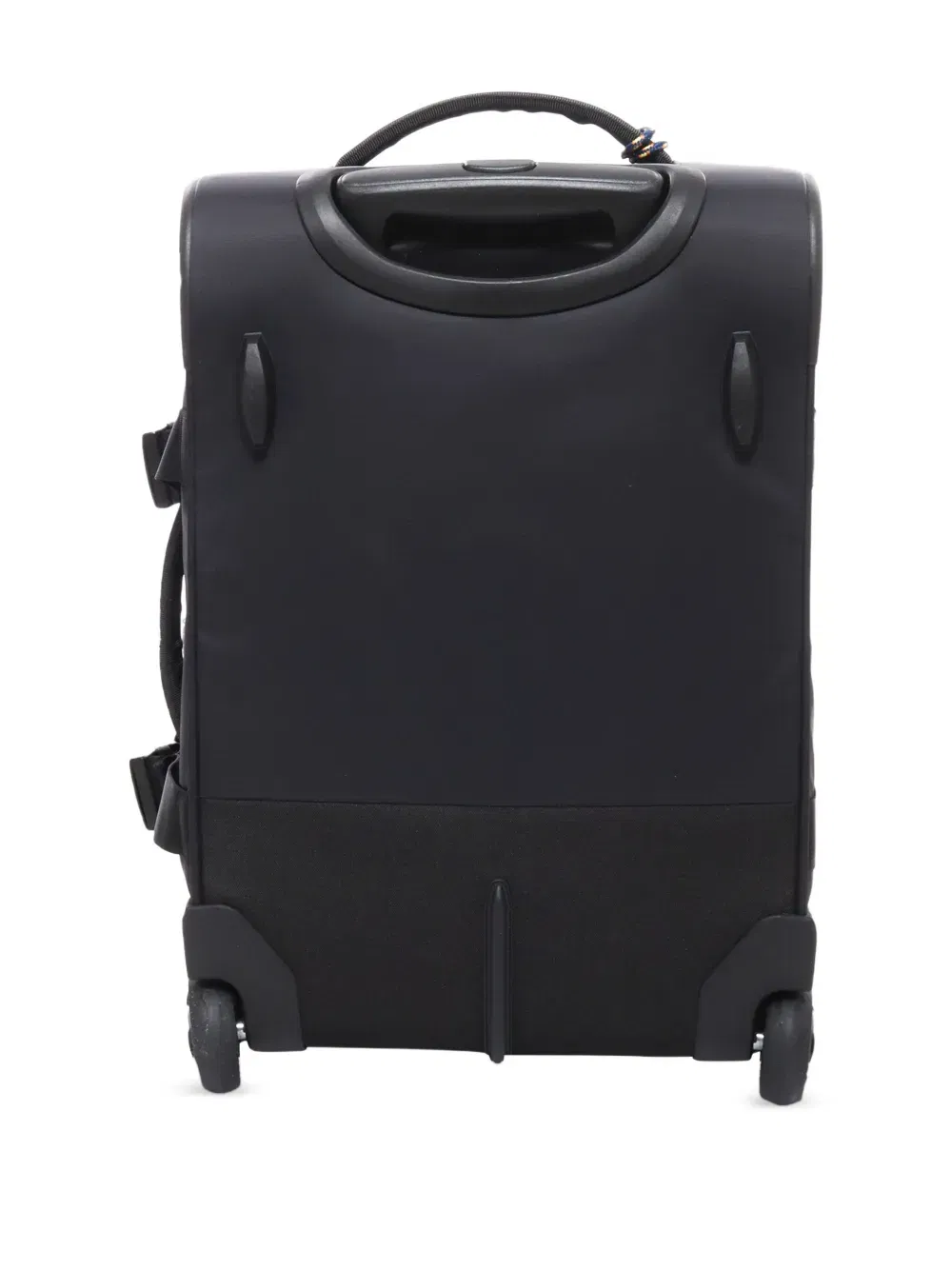 small Blossac wheeled strap-detail cabin suitcase