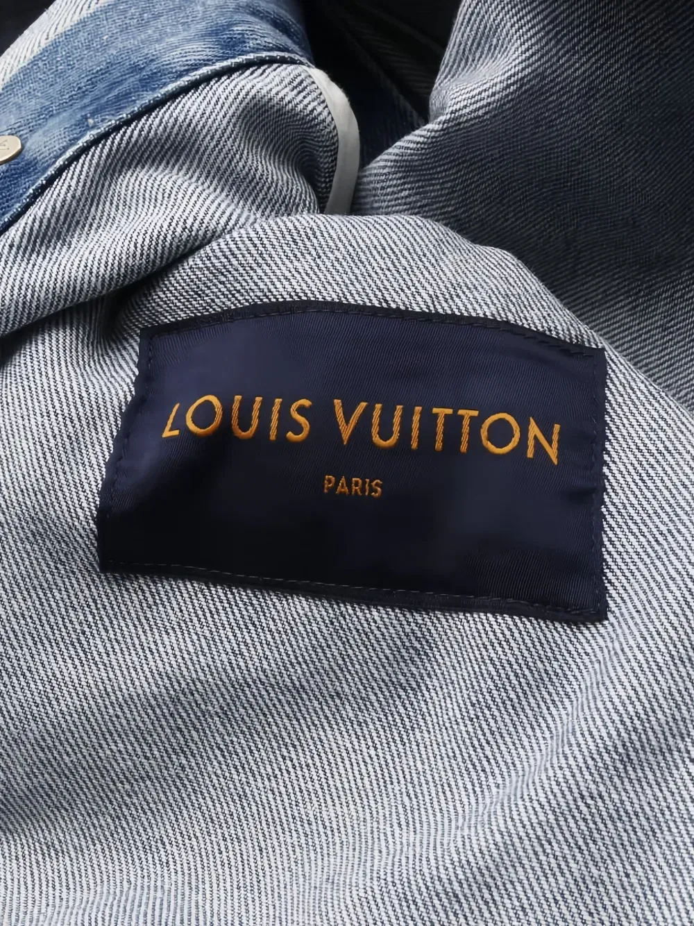 2010s monogram denim jacket