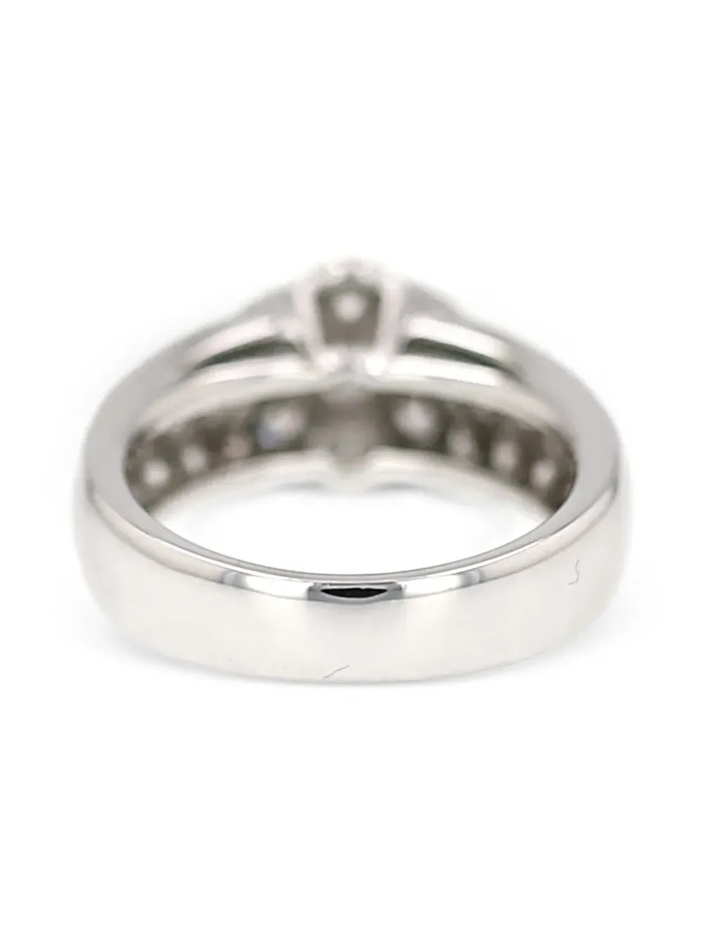 diamond flower ring