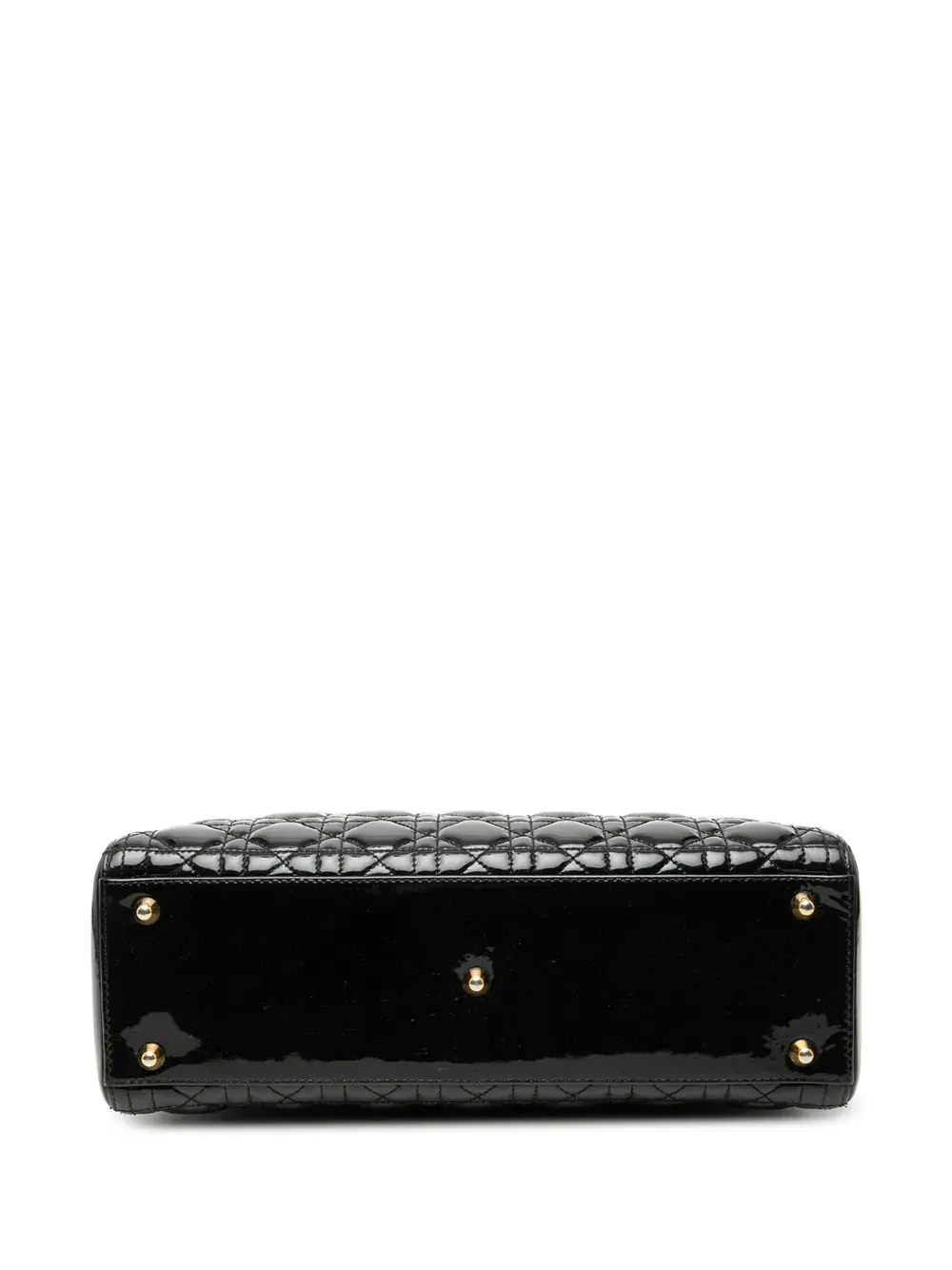 2000-2025 Large Patent Cannage Lady Dior satchel