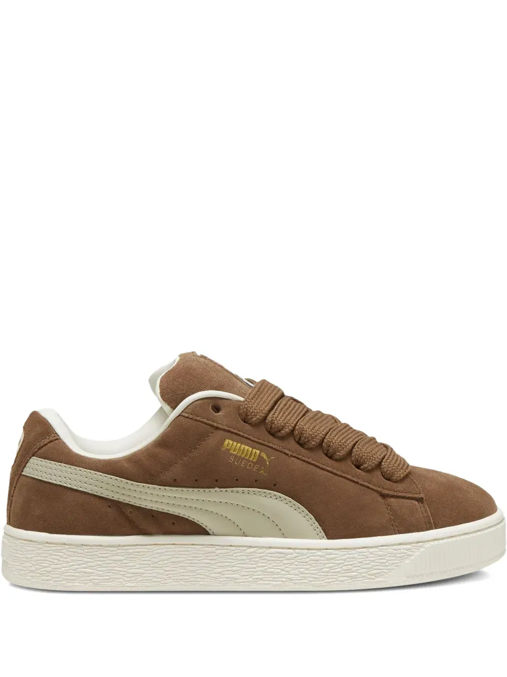 Suede XL "Tan/White" sneakers