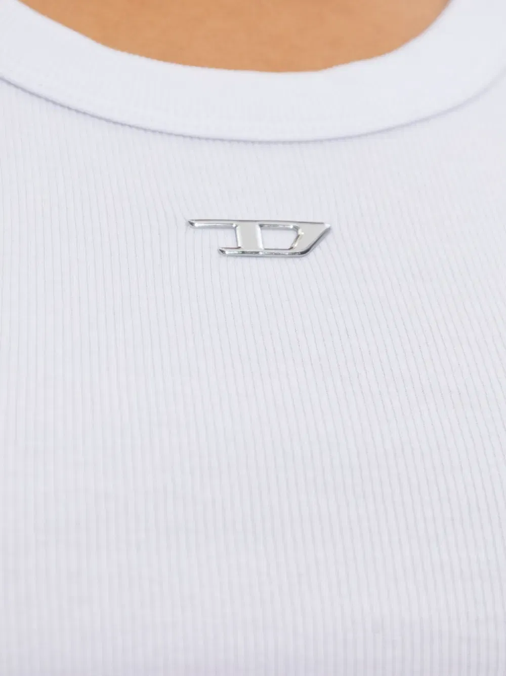 T-Anky-D ribbed logo top