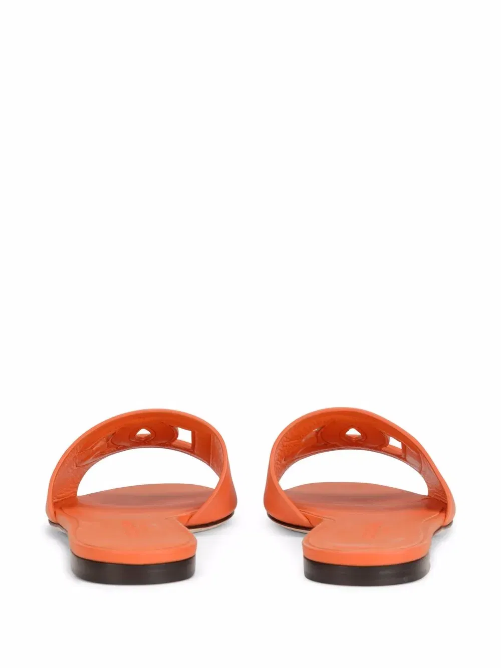 DG Logo leather sandals
