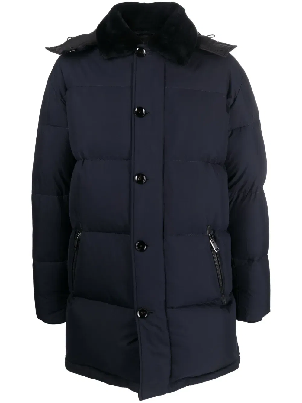 padded down coat