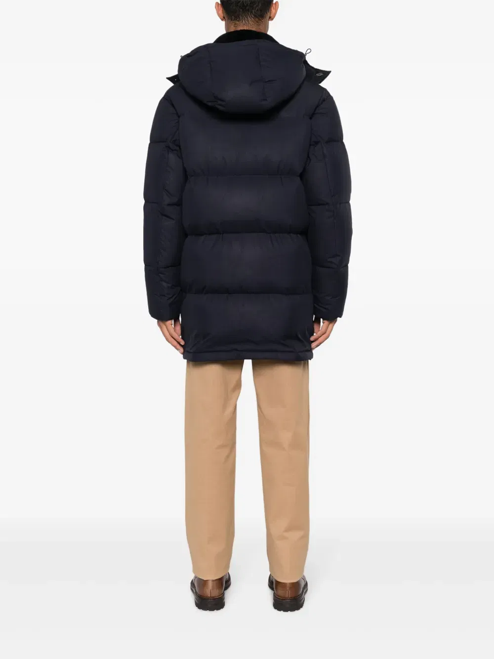 padded down coat
