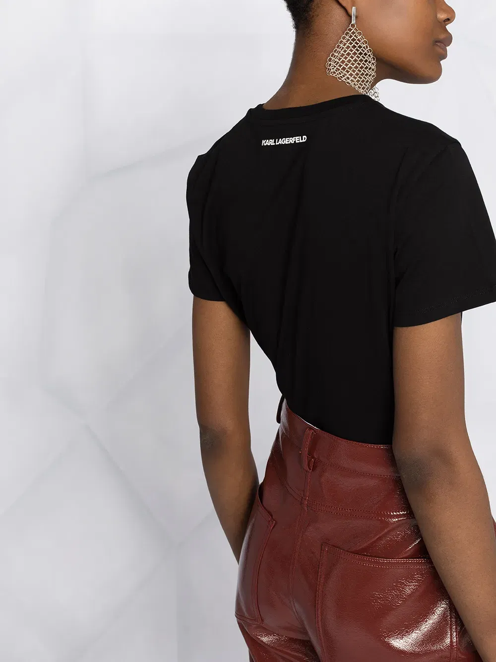 Karligraphy crystal cotton T-Shirt