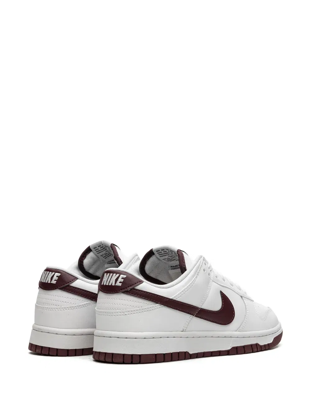 Dunk Low Retro "White/Night Maroon" sneakers