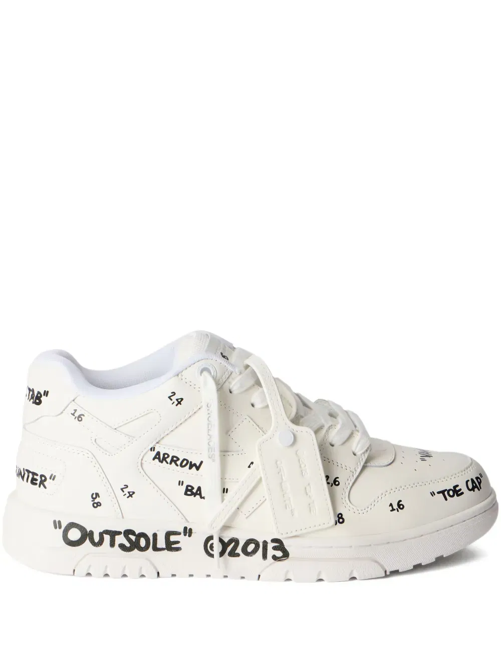 quotation leather out of office trainers