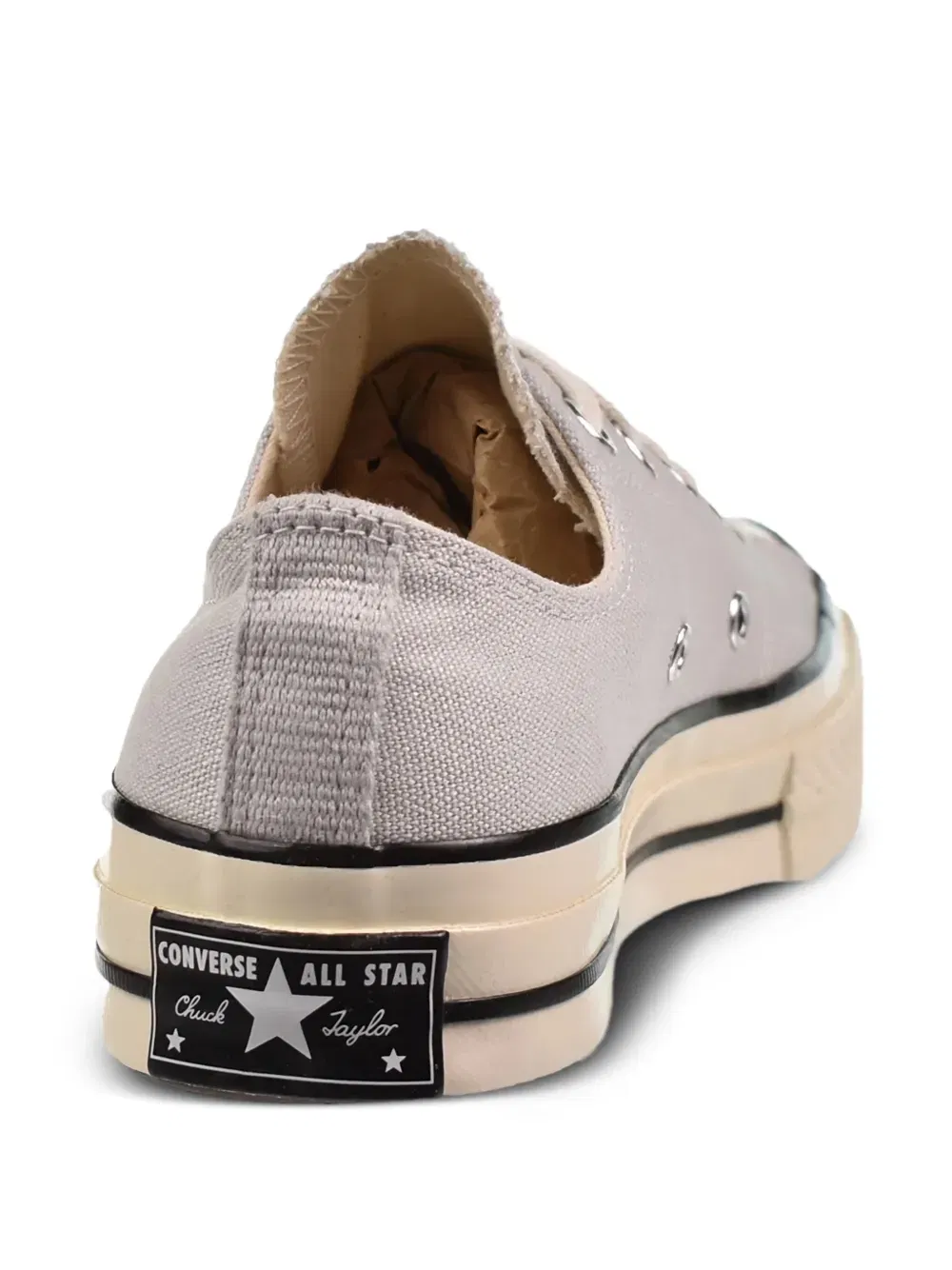 Chuck 70 Ox "Fossilized Egret Black" sneakers