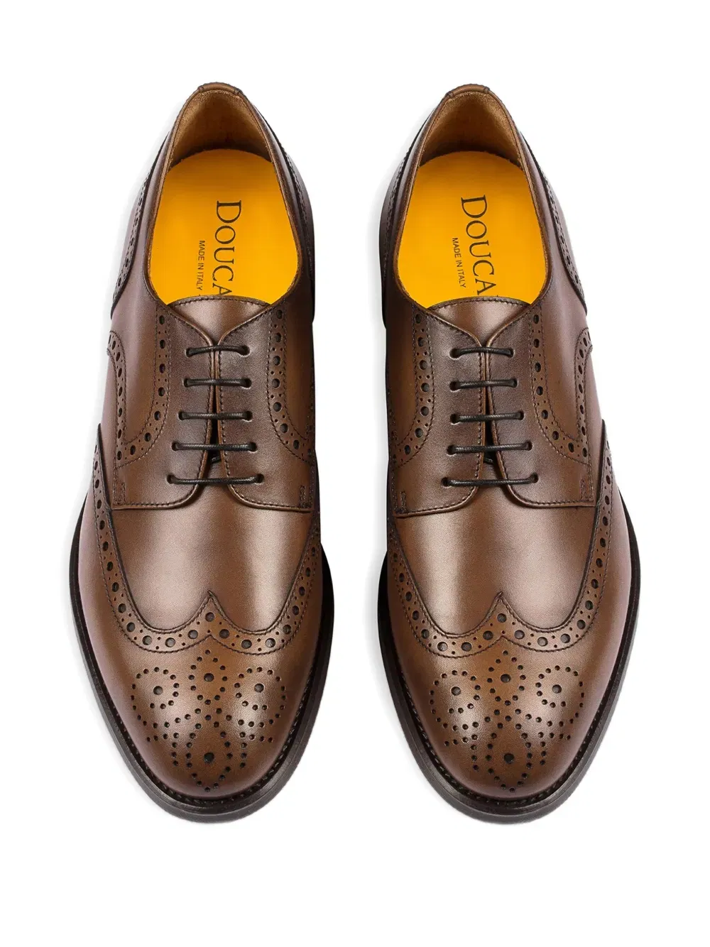 leather lace-up brogues