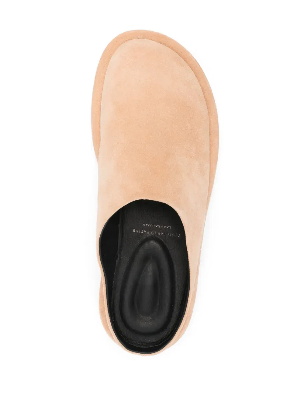 slip-on suede mules