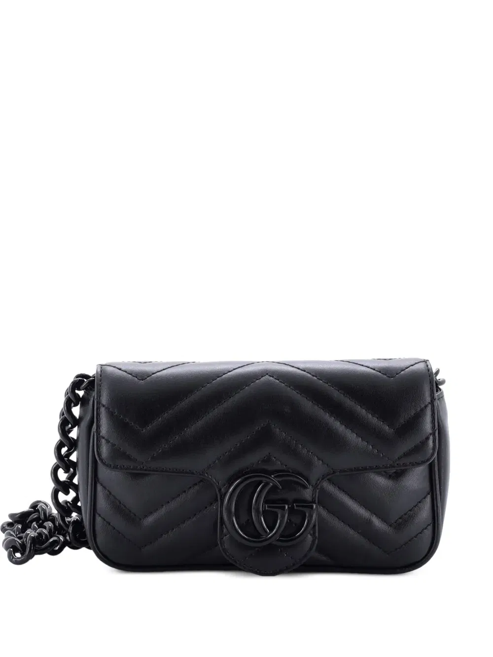 GG Marmont Flap Matelasse Leather belt bag