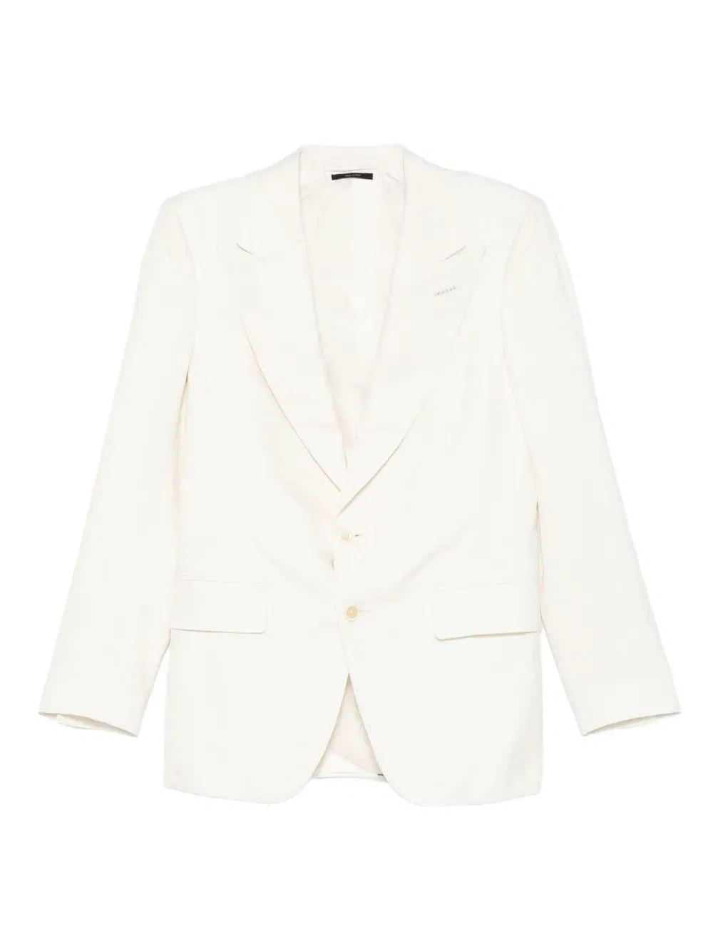 side-strap single-breasted suit