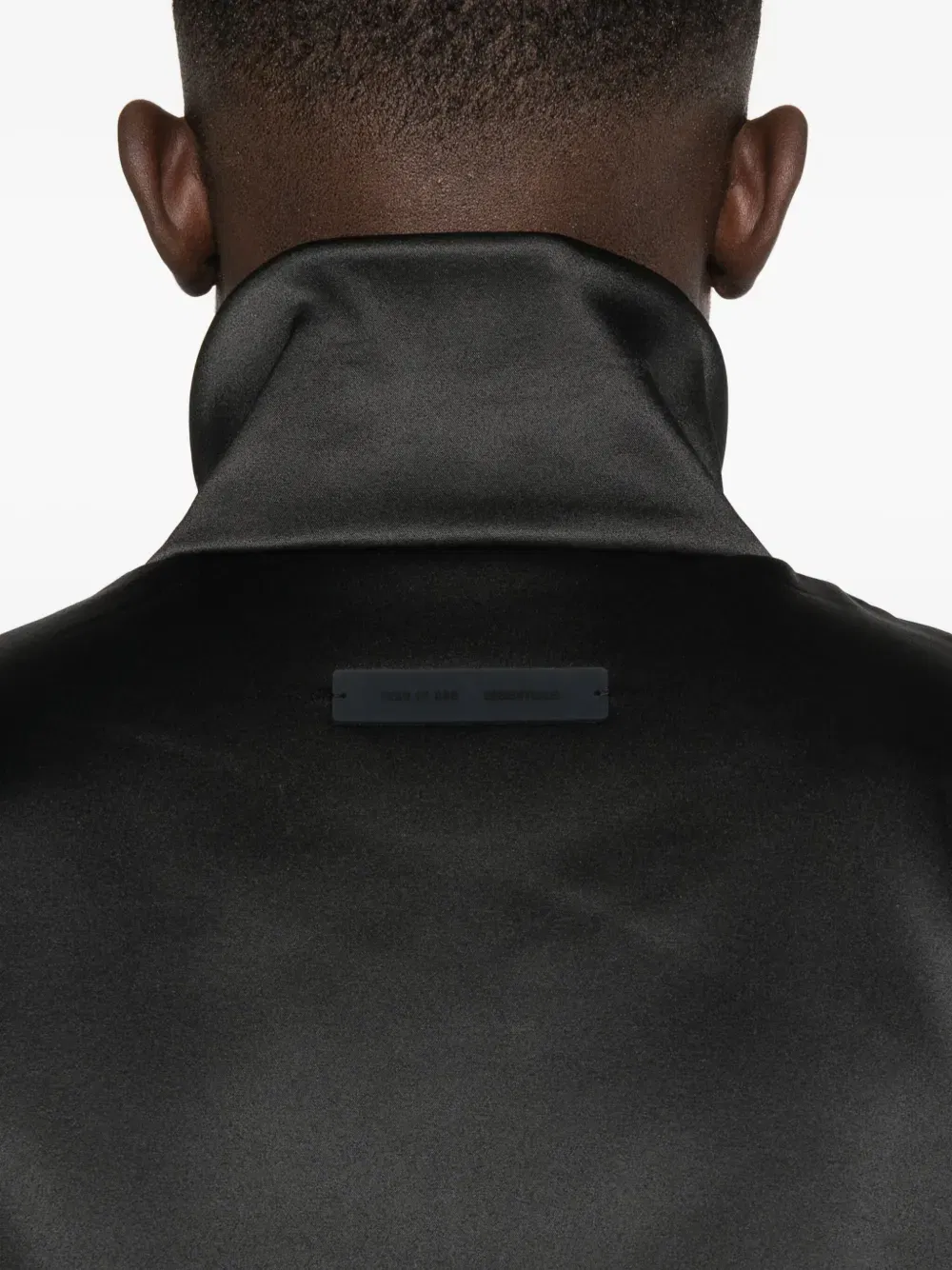 satin zip-up jacket
