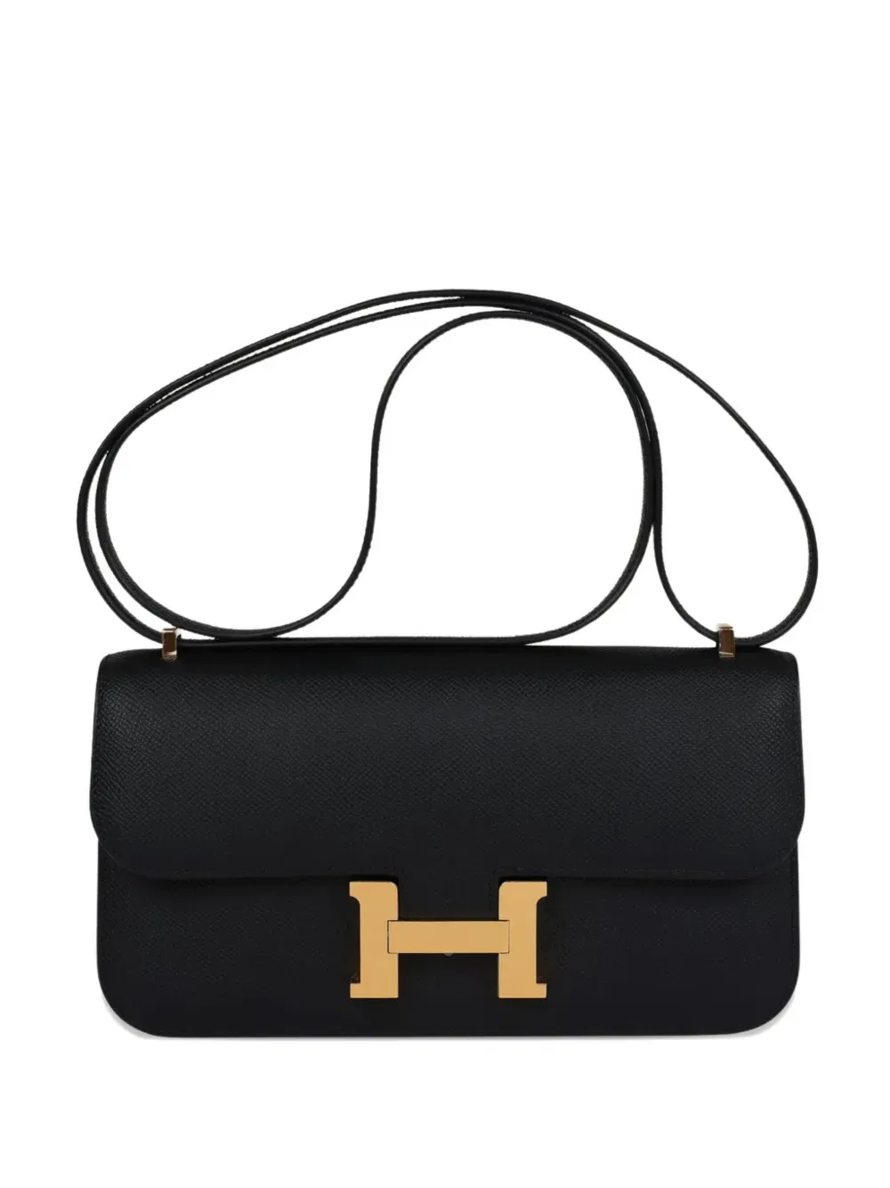 2024 Constance Elan Epsom rose gold-hardware shoulder bag