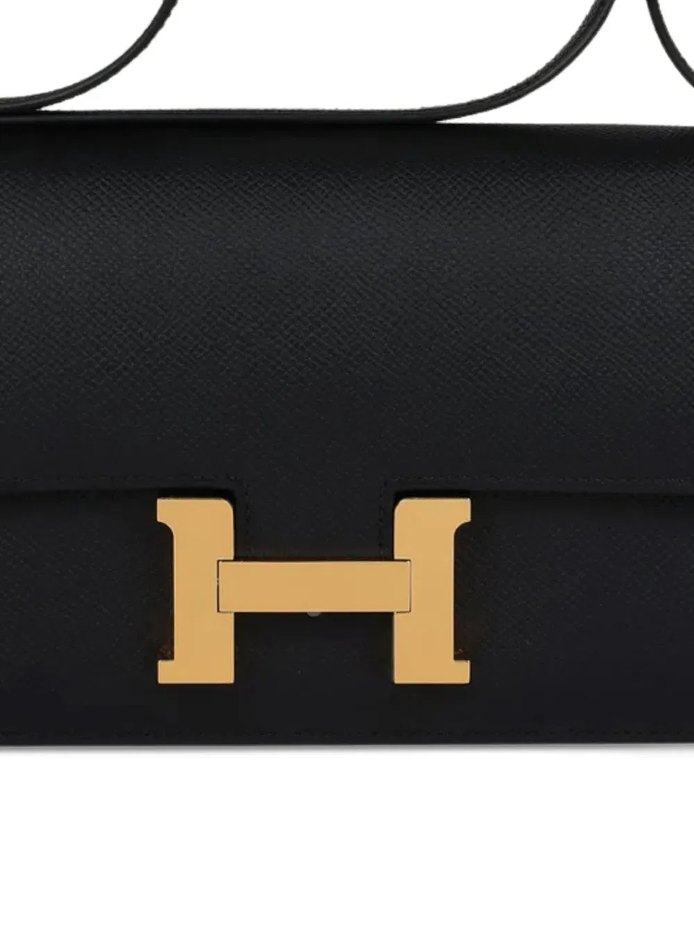 2024 Constance Elan Epsom rose gold-hardware shoulder bag