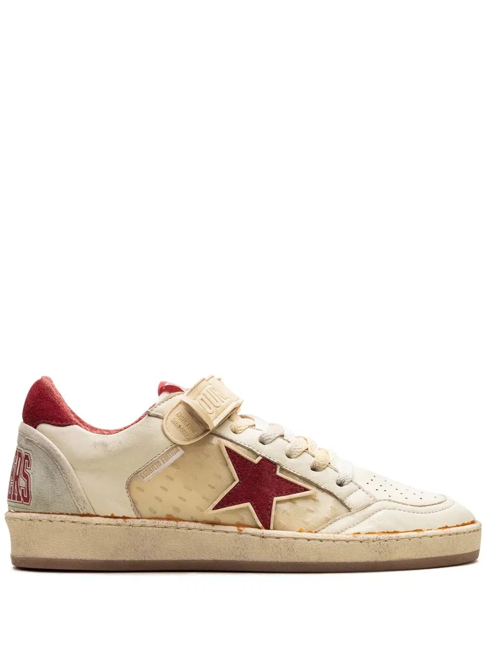 Ball Star "White/Ice/Red" sneakers