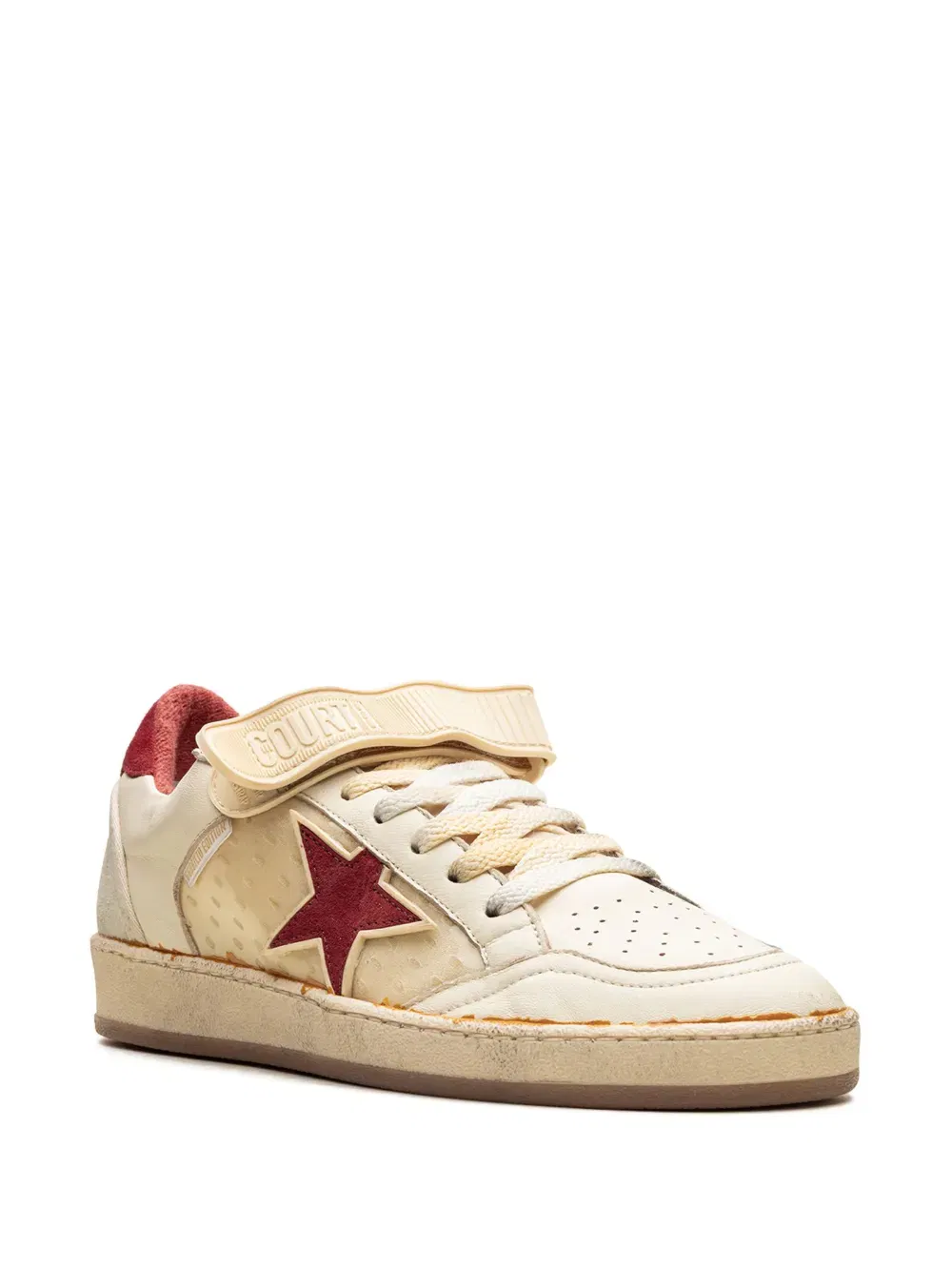 Ball Star "White/Ice/Red" sneakers