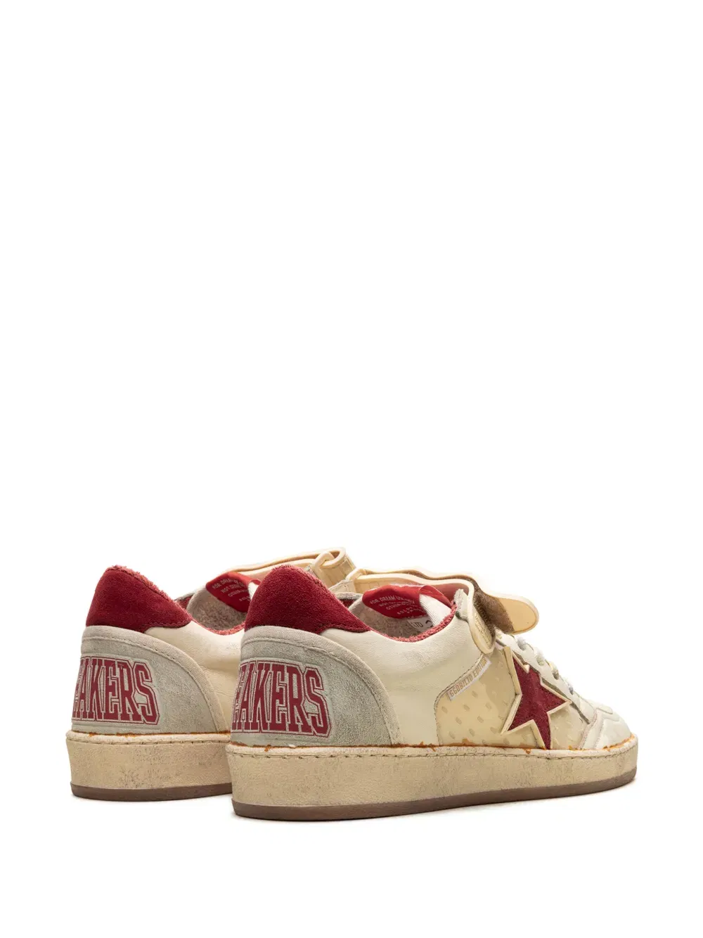 Ball Star "White/Ice/Red" sneakers