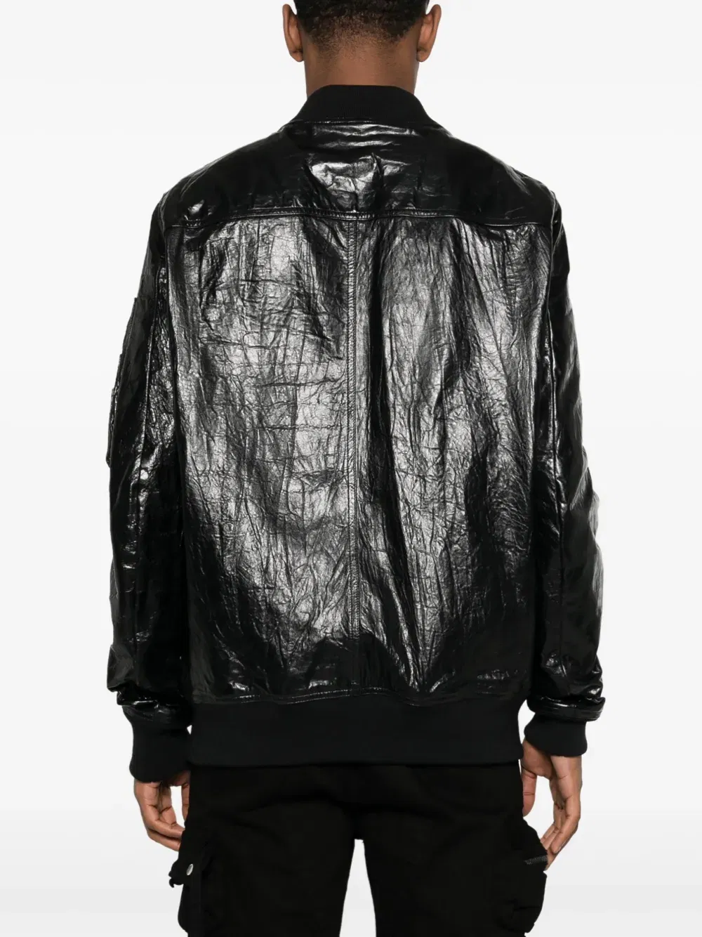 Classic Flight leather bomber jacket