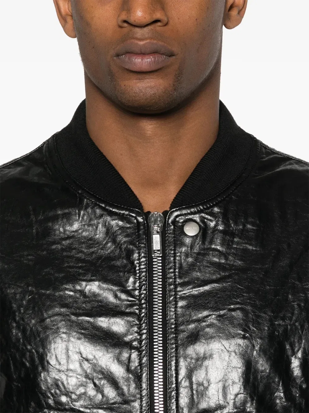 Classic Flight leather bomber jacket