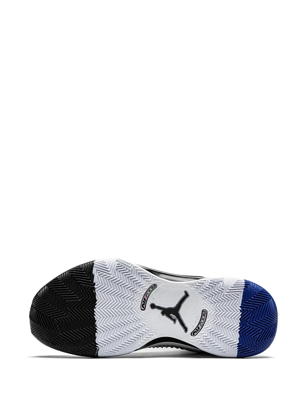 x Fragement Air Jordan 35 "White/Black - Sport blue" sneakers