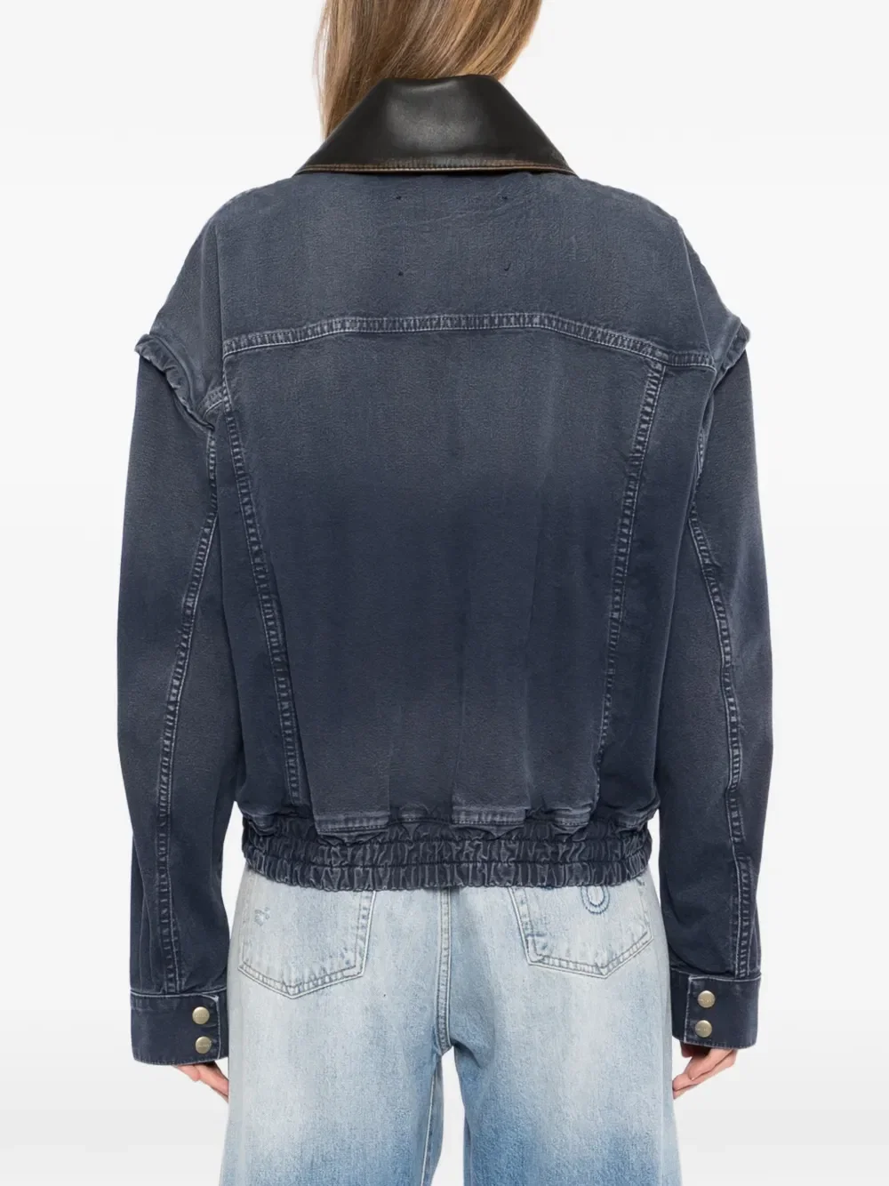 denim bomber jacket