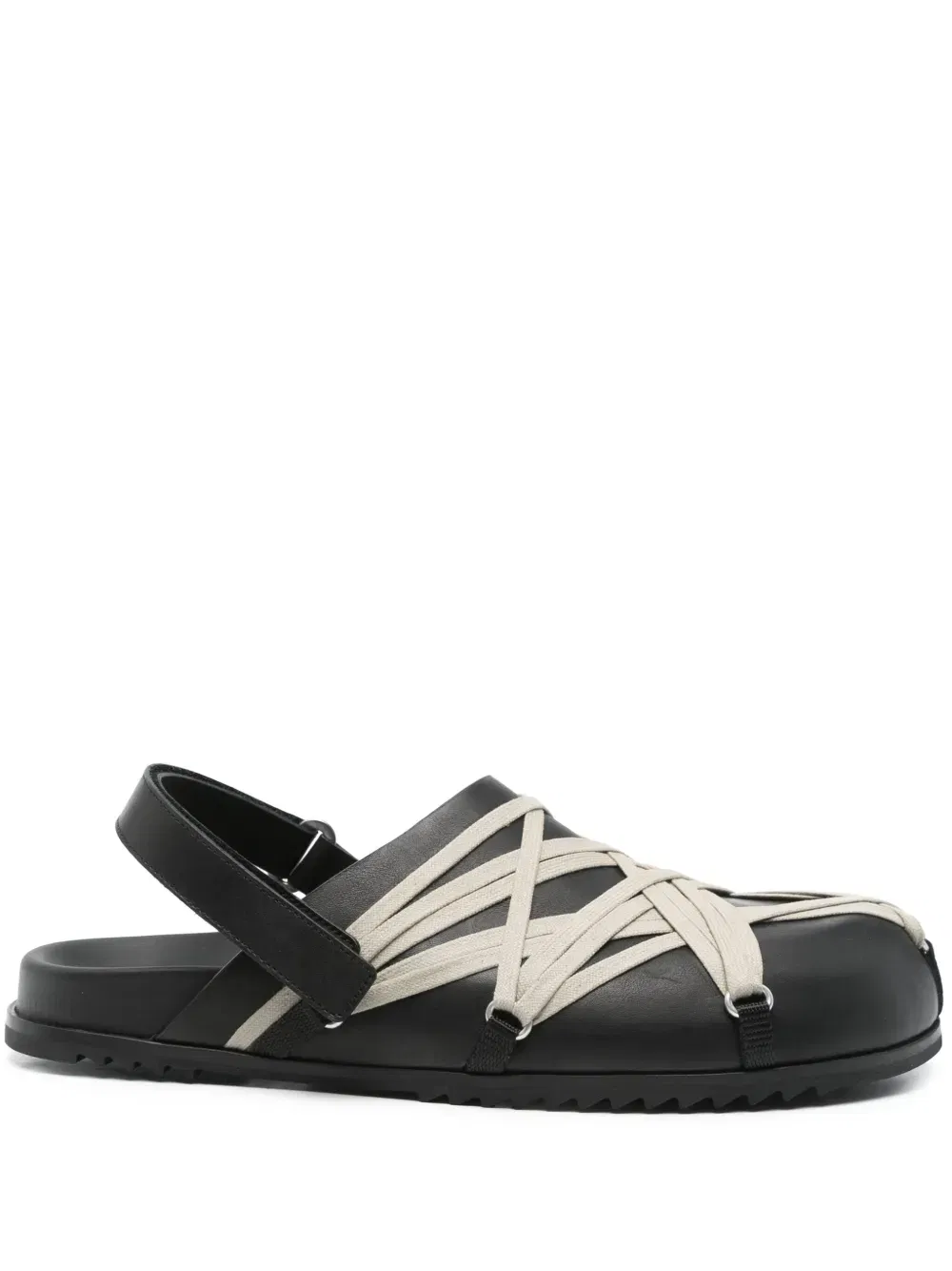 Megalaced sandals