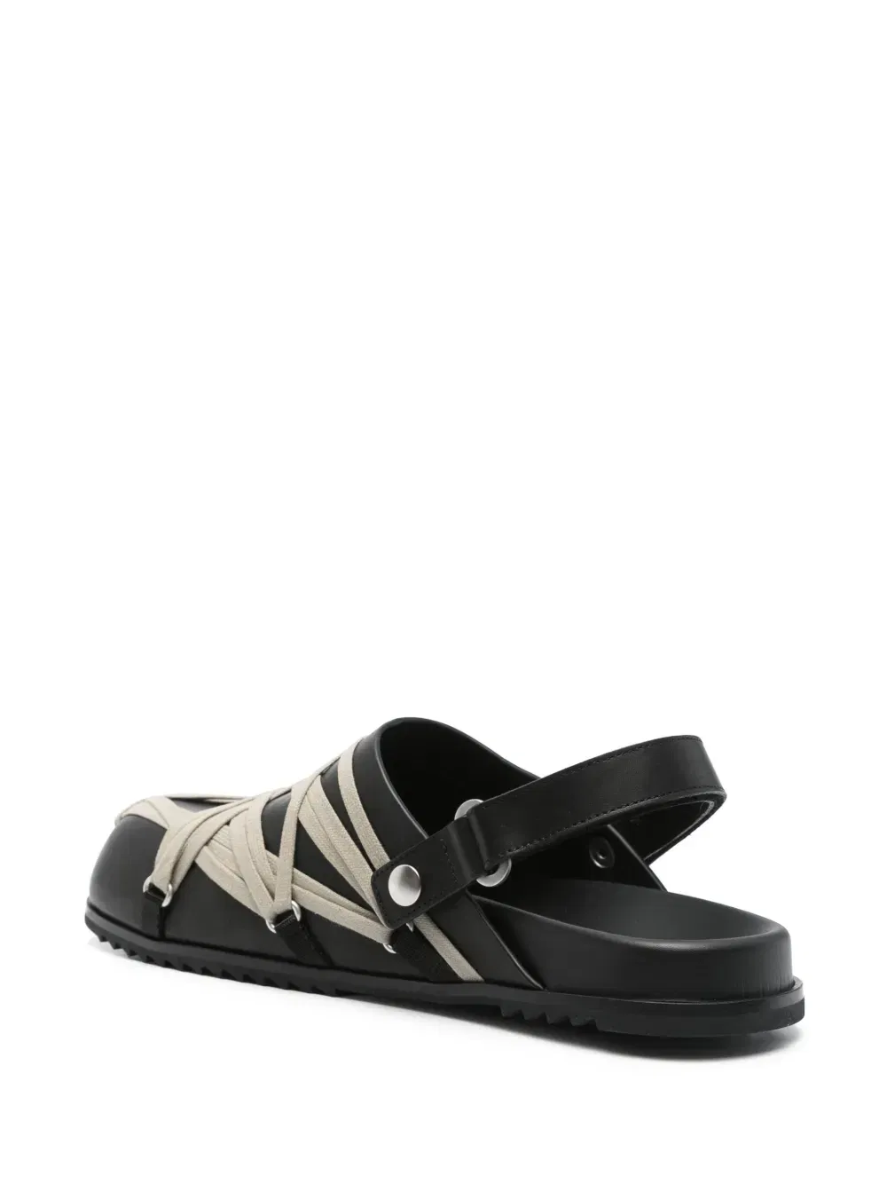 Megalaced sandals