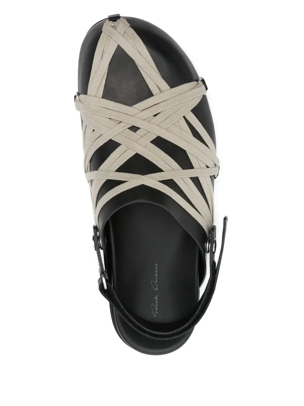 Megalaced sandals