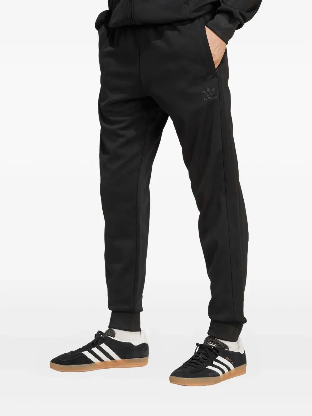 logo-embroidered trackpants