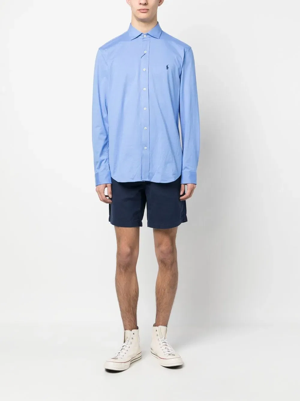 embroidered polo-pony shirt