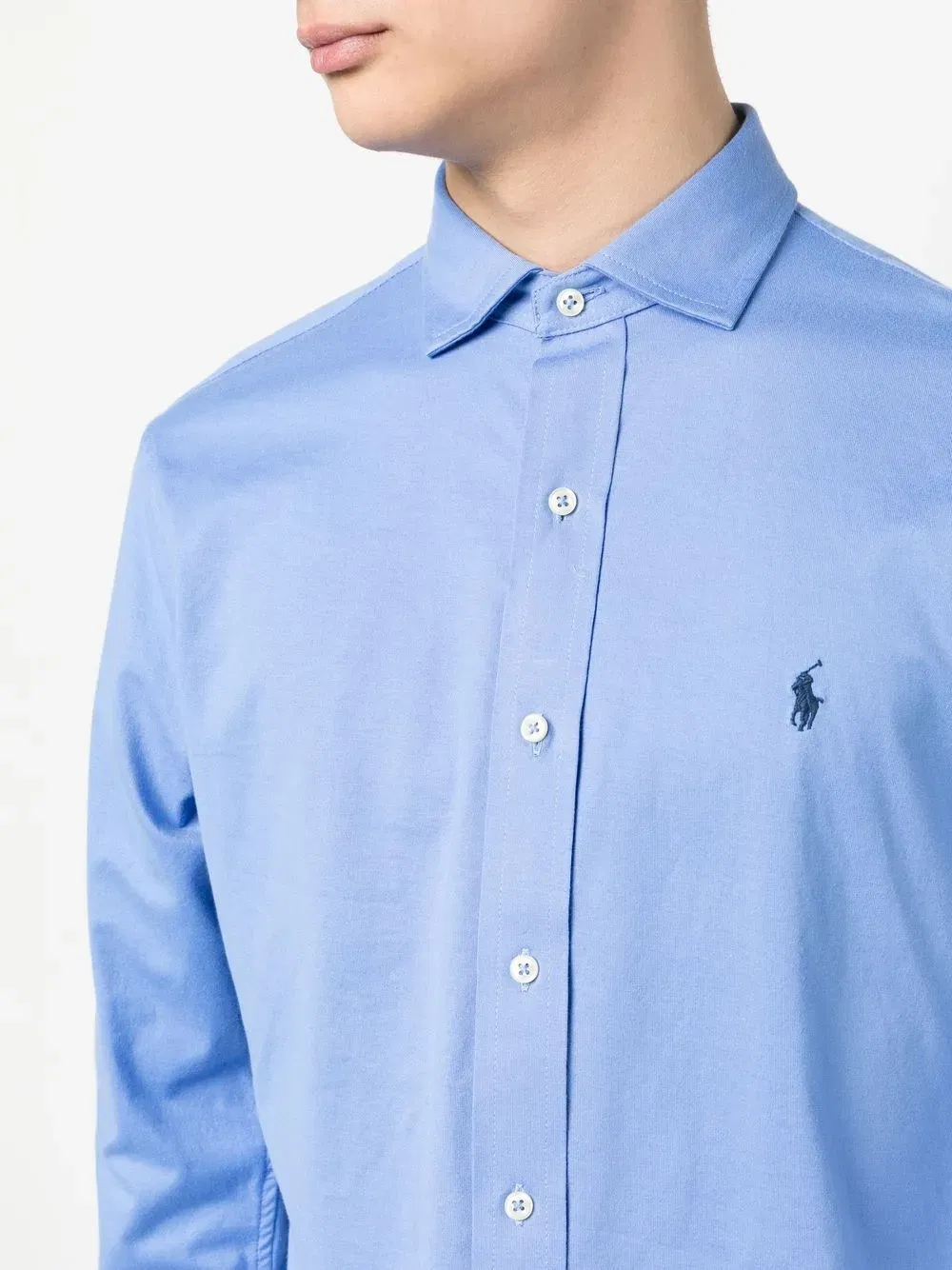 embroidered polo-pony shirt