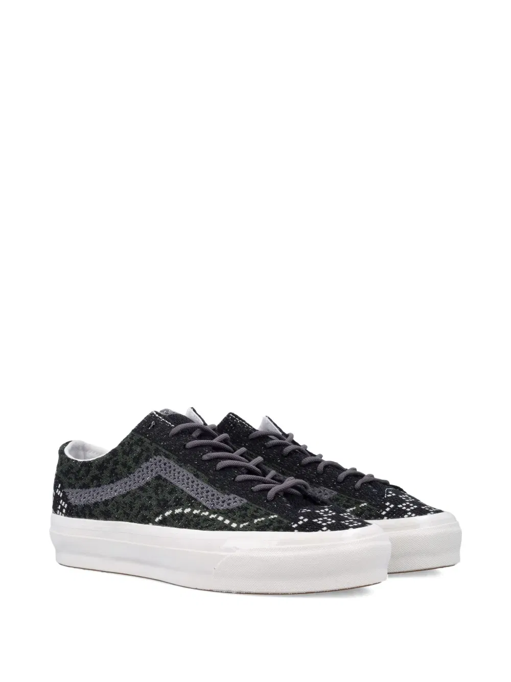 Premium Old Skool patterned-knit low-top sneakers