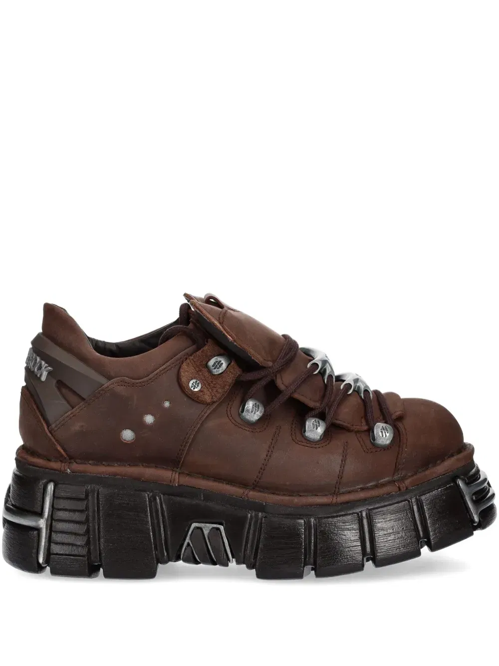 lace-up platform shoes