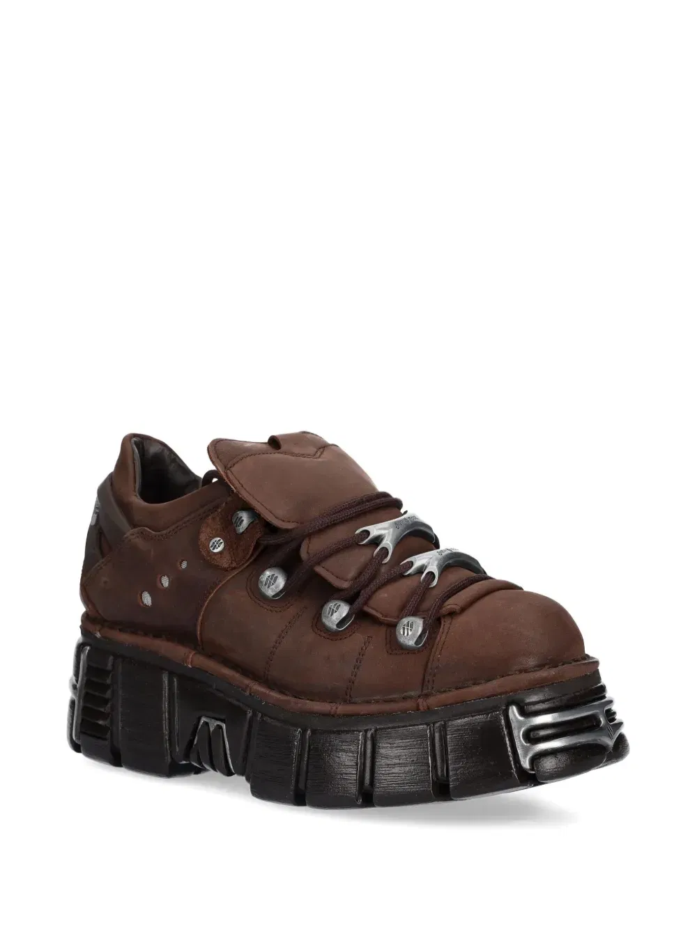 lace-up platform shoes