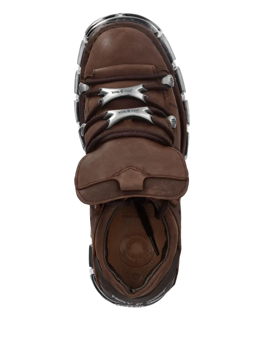 lace-up platform shoes
