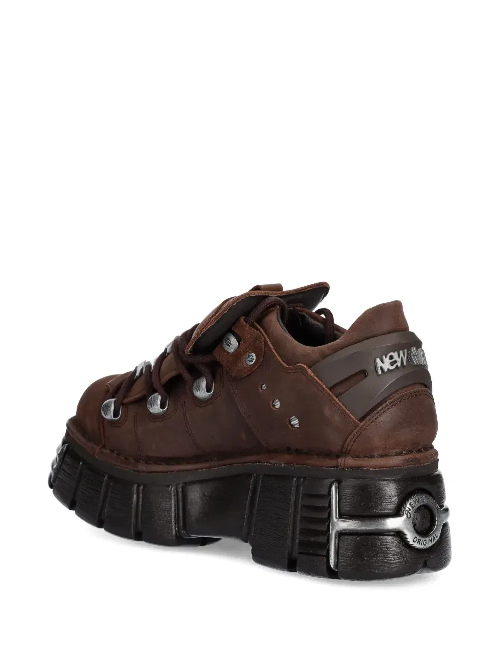 lace-up platform shoes