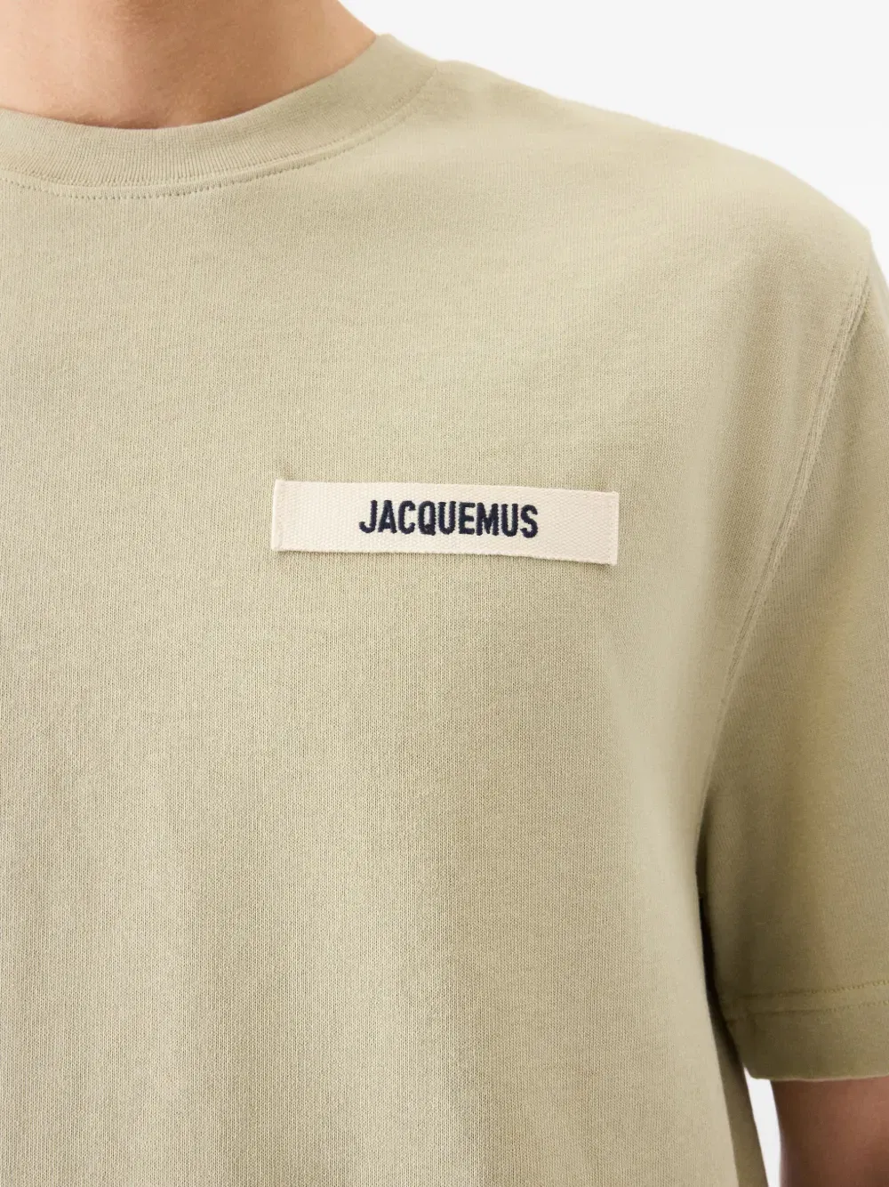 Gros Grain logo-patch T-Shirt