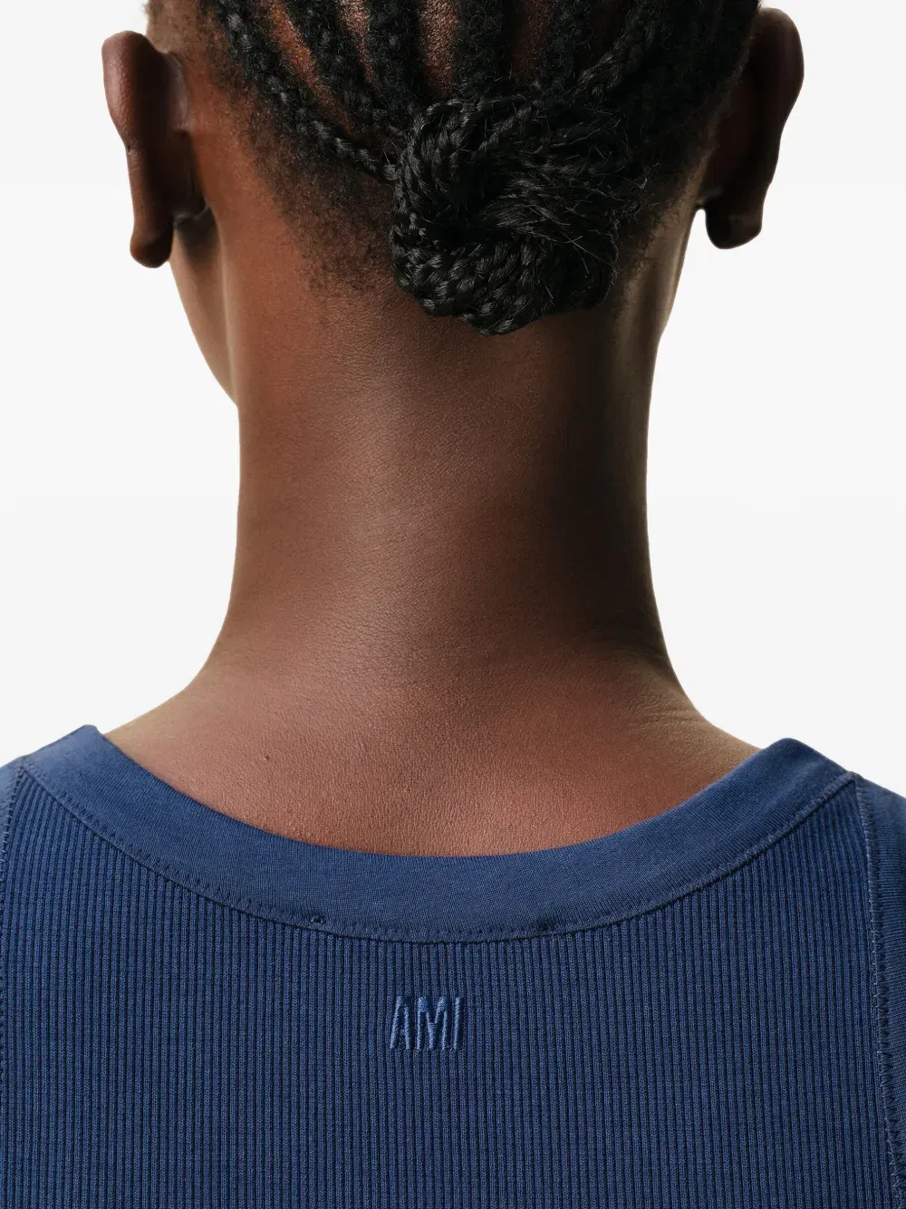 Ami De Coeur logo-embroidery tank top