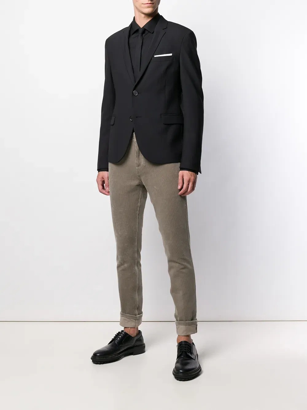 formal shirt with tie