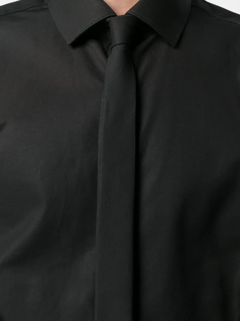 formal shirt with tie