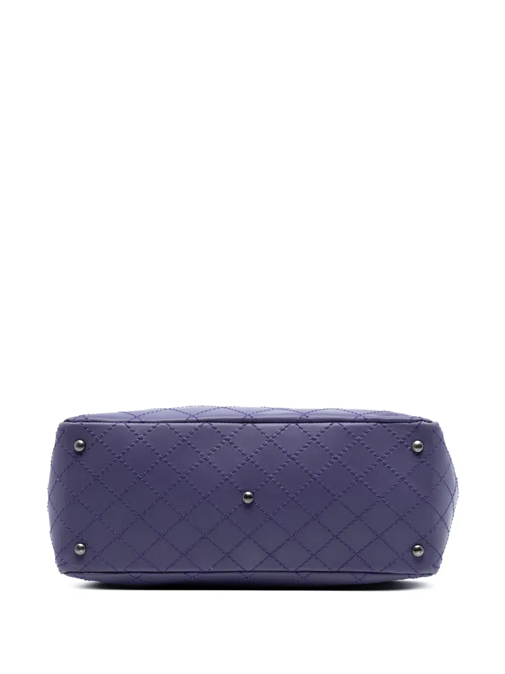 2014-2015 Medium CC Quilted Calfskin Pocket Tote satchel