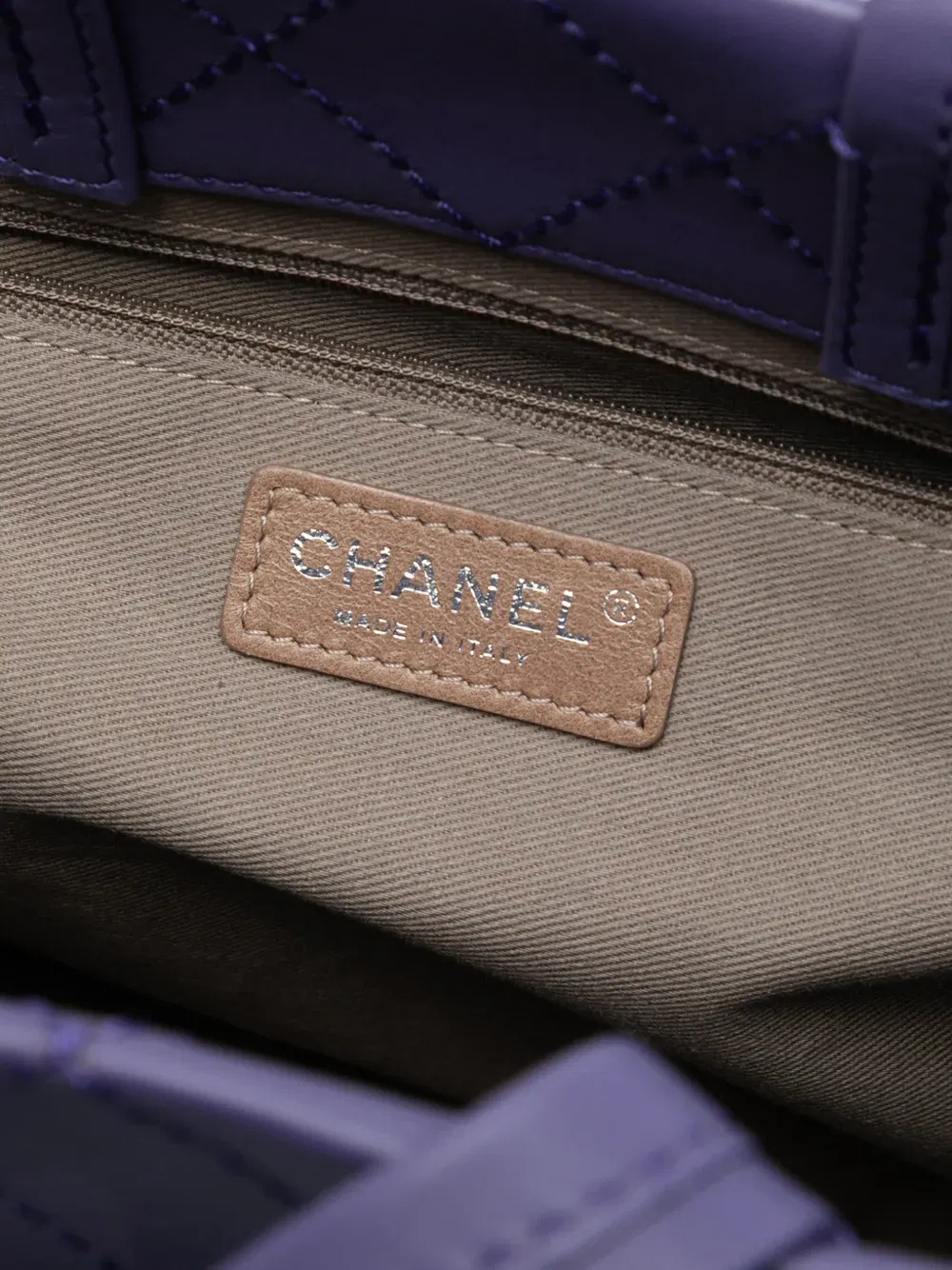 2014-2015 Medium CC Quilted Calfskin Pocket Tote satchel